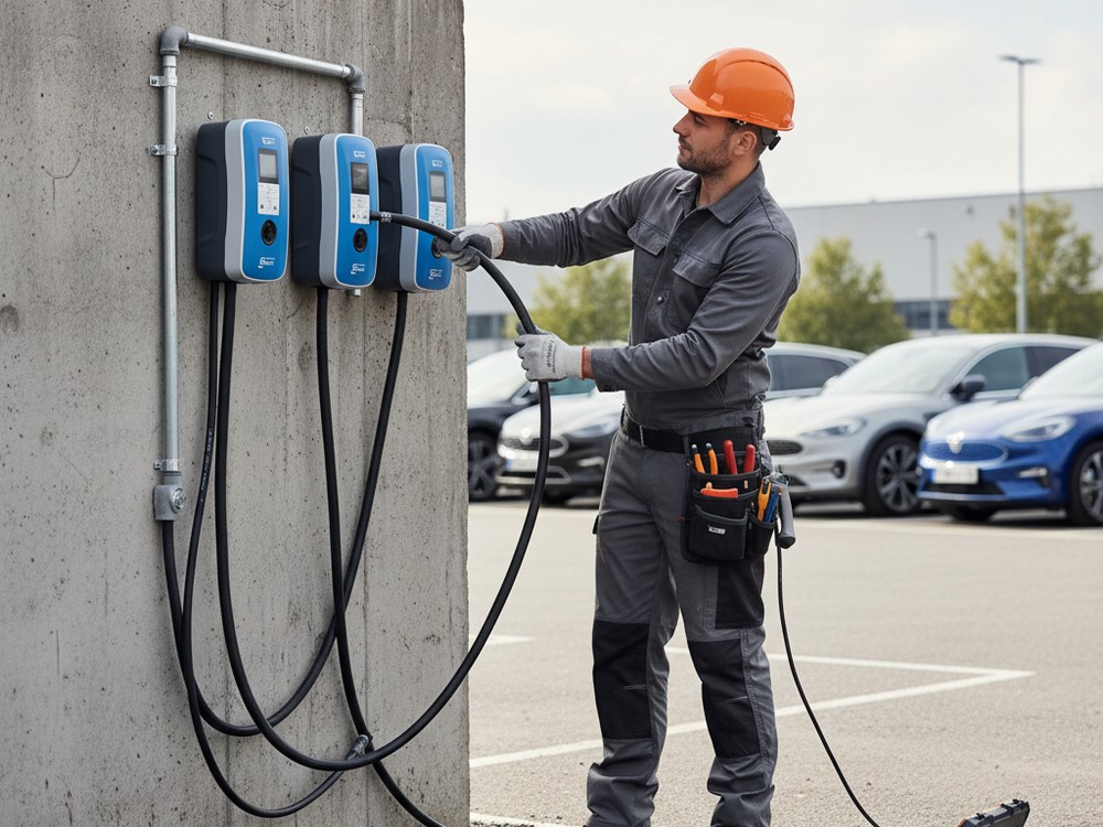 Délai d'installation d'une borne de recharge à Metz