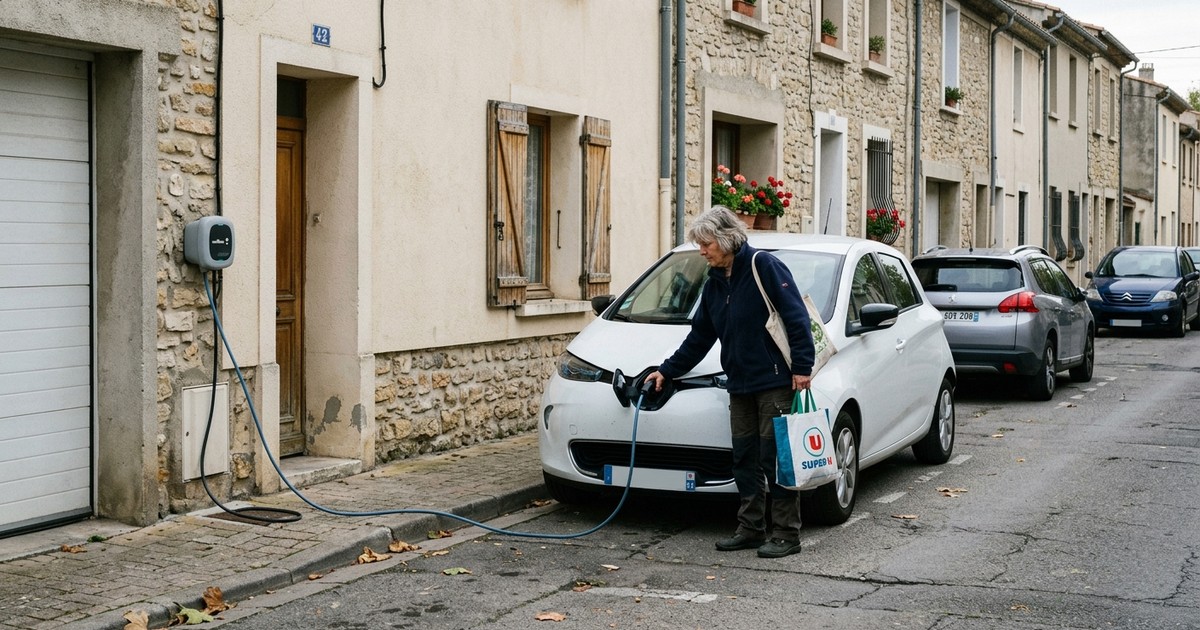 Installation de borne de recharge à Longeville-lès-Metz