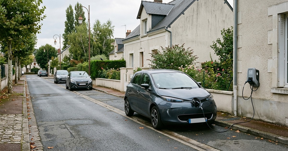 Installation de borne de recharge à Marly