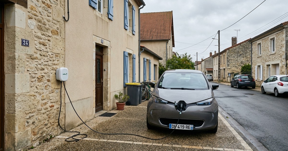 Installation de borne de recharge à Vantoux