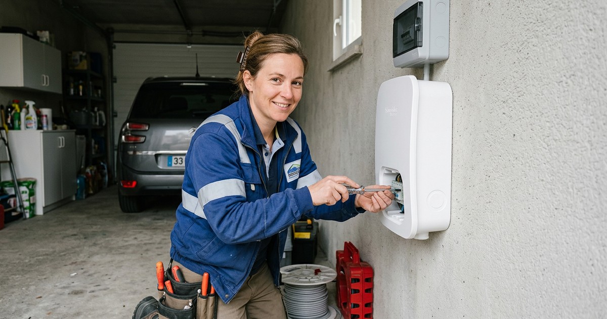 Installateur de borne de recharge à Metz certifié IRVE